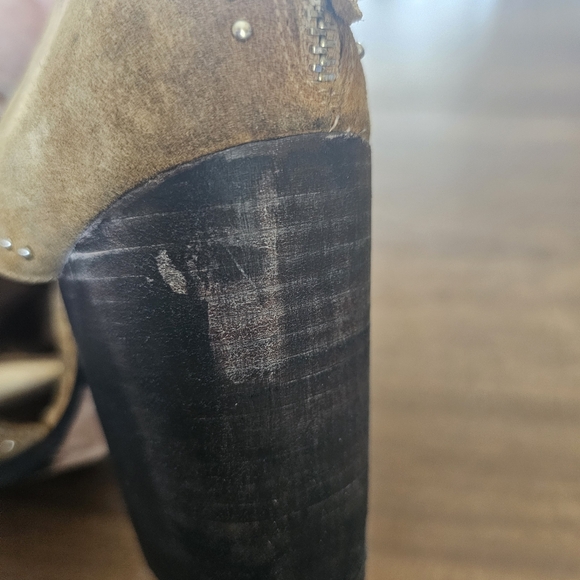 ARIAT TWO24 OPEN TOED/BOOTIES SANDALS SZ 7.5B - Picture 12 of 12